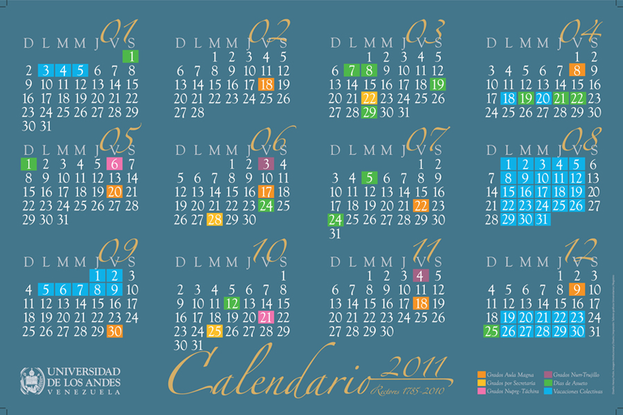 calendario 2011