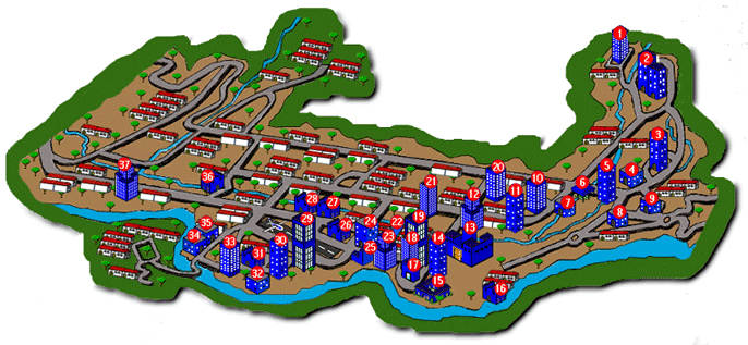 mapa de Mérida