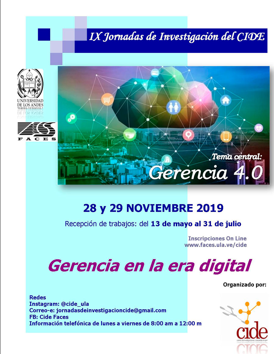 Cide 2019 gerencia