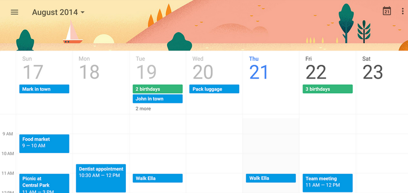 calendar
