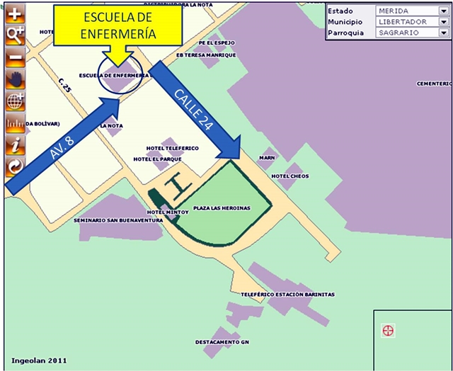 mapa esc enf